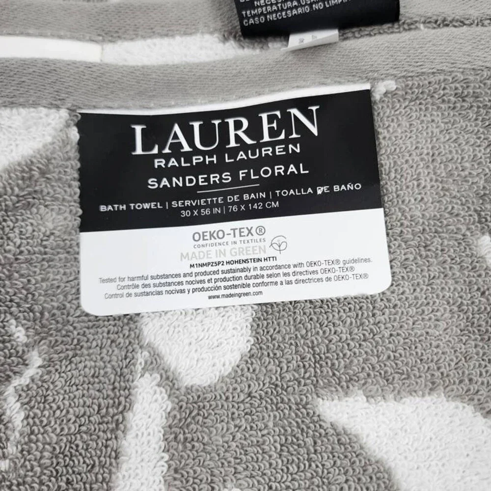 Lauren Ralph Lauren Sanders Floral Bath Towel Unisex 30